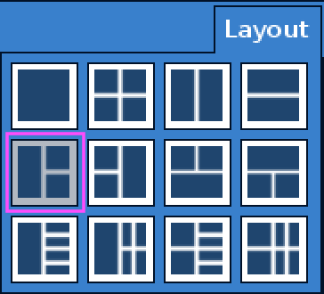 select layout