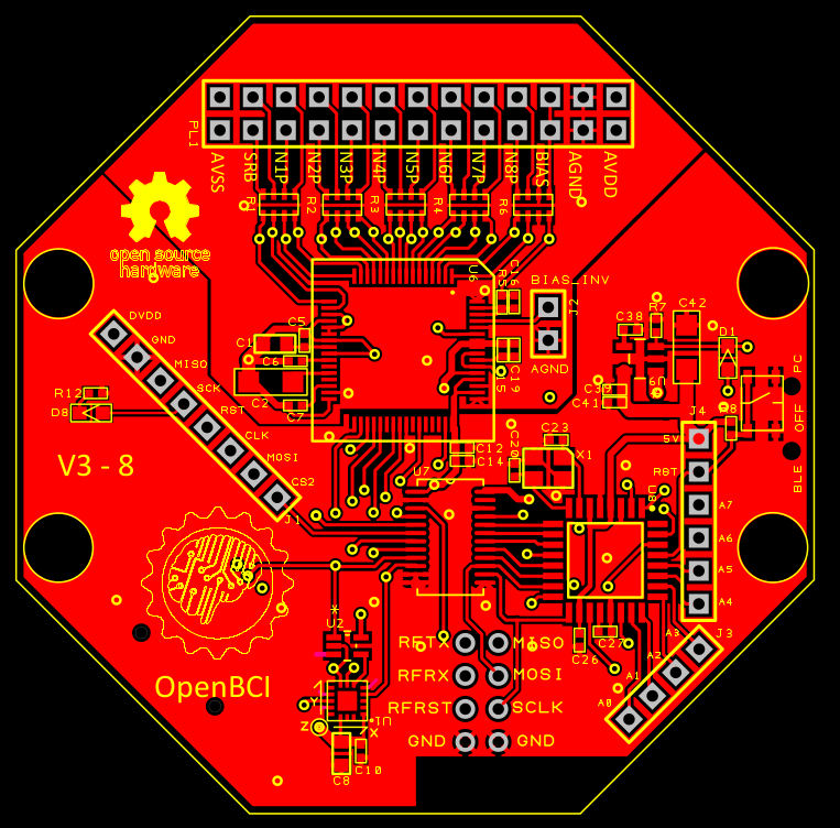 8bit PCB LayerTOP