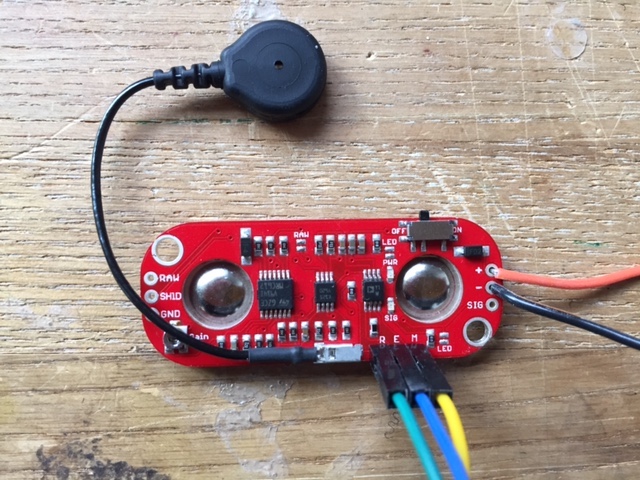 MyoWare Board post-soldering