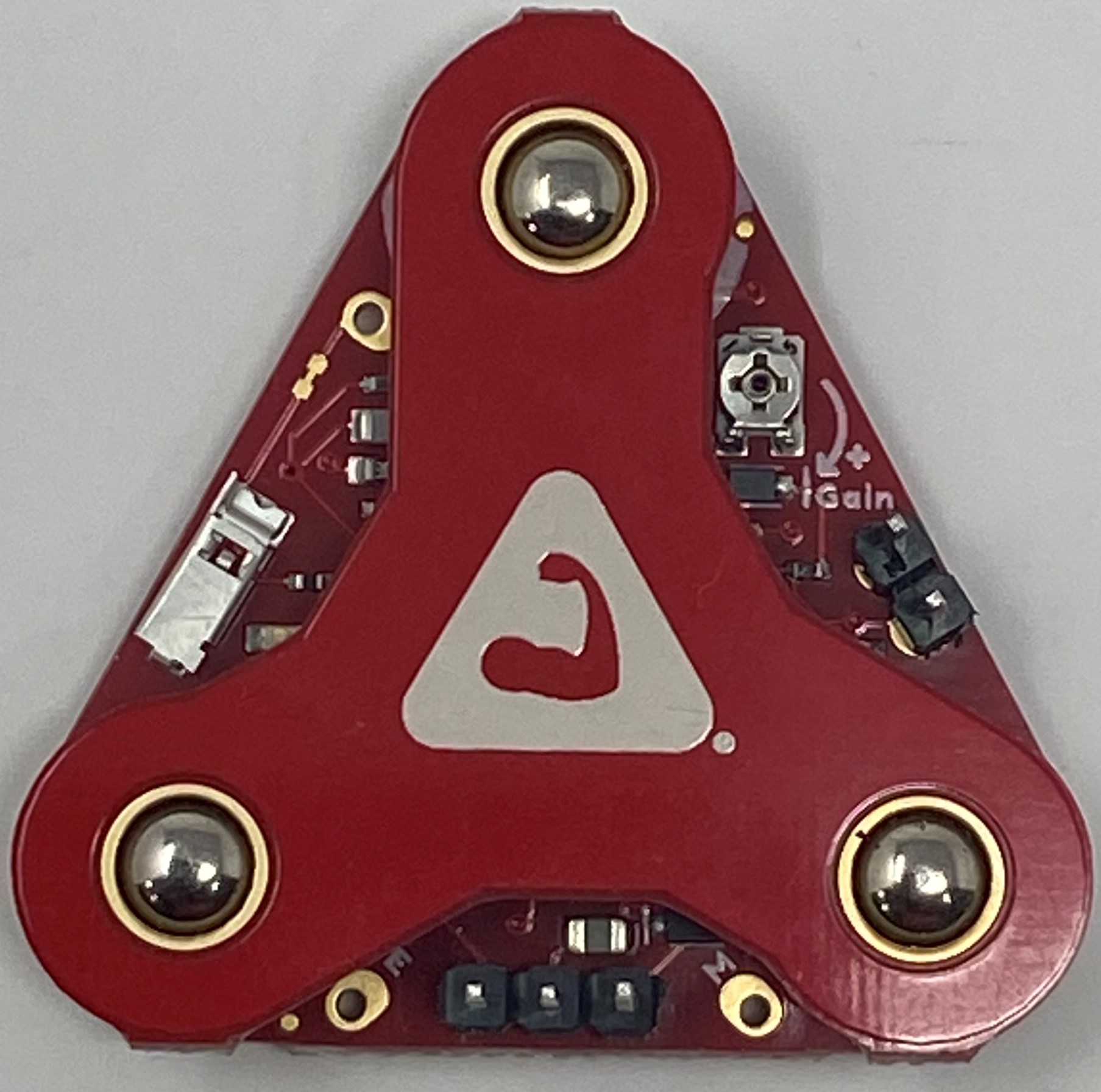 MyoWare Board post-soldering